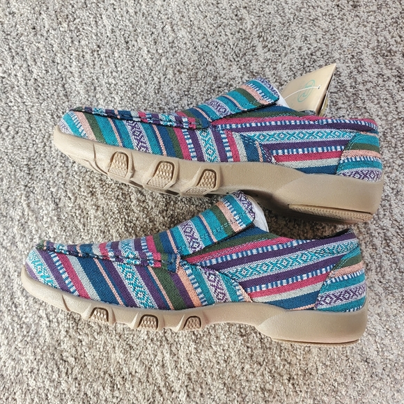 NWT, NIB Roper Slip On Driving Moc Women's 5.5 Jackie Green - Picture 11 of 12